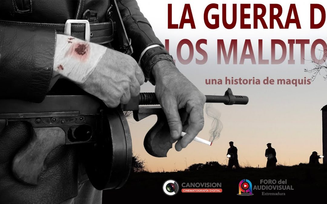 Conferencias  de Julián Chaves  invitado por la  Filmoteca  de Extremadura, sobre película extremeña: La guerra de los malditos. Una historia de maquis.